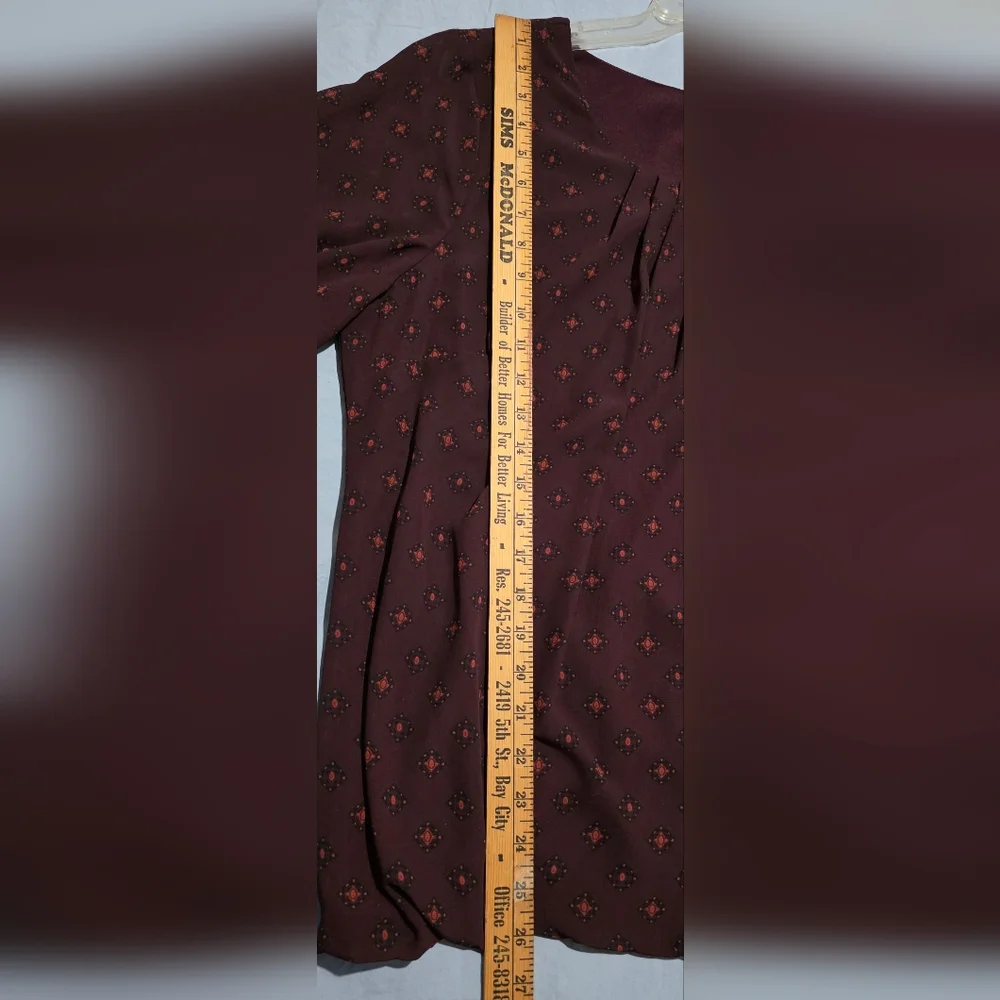 NWOT Dressbarn Size 2X Long Sleeve Blouse - Picture 7 of 12